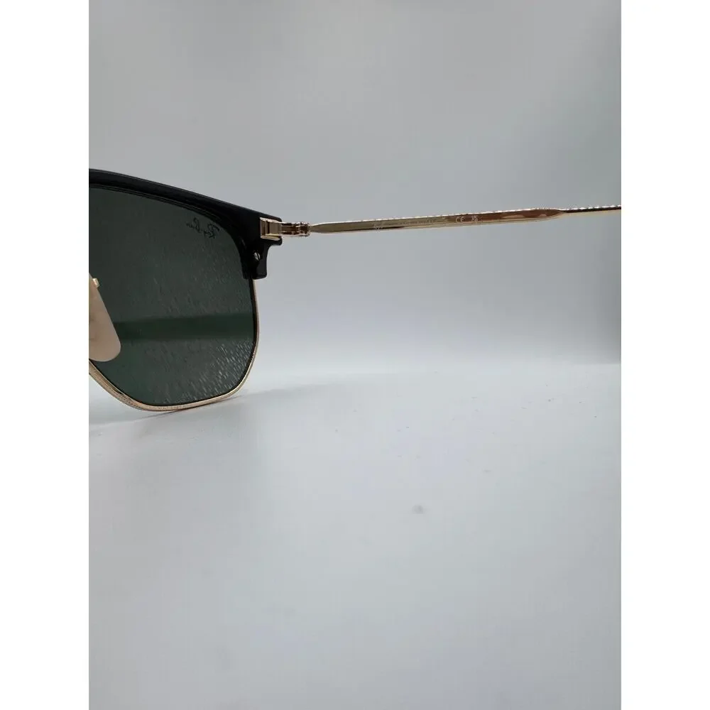 Ray-Ban RB4416 New Clubmaster Black Arista Frame Green Lens 51mm New
